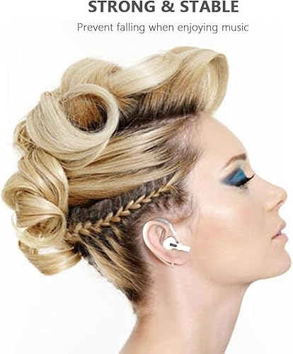 Miniatura 5 de 2 pares de ganchos para las orejas compatibles con AirPods de 3 generación multidimensional ajustable accesorios compatibles con AirPods Pro AirPods