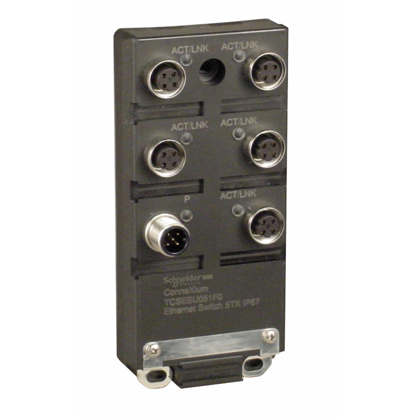 Switch M12 IP67 commutateur Ethernet 5 ports 100TX industriel