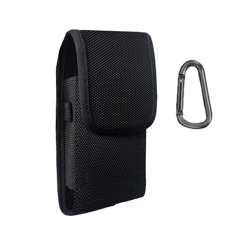 Stun Gun Case, Stun Gun Storage, Nylon Belt Holster Pouch for VIPERTEK, CALFVIC, Sabre Pepper Spray