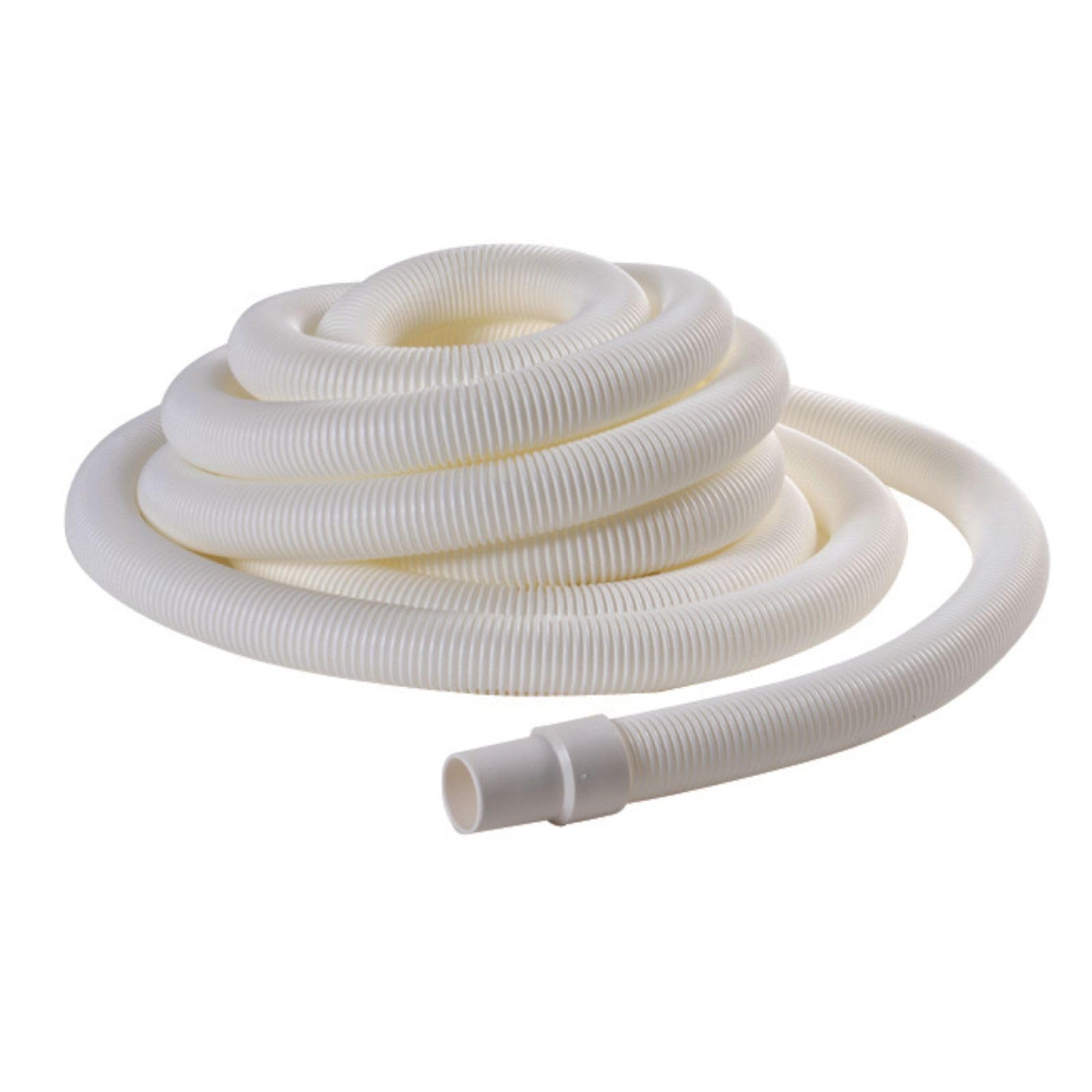 EDG by AQUALUX INTERNATIONAL - Tuyau Flottant Piscine Diamètre 38 mm Interieur avec 2 Embouts Fixes - Technologie Spiralée Haute Performance Anti Ecrasement - Longueur 12 m