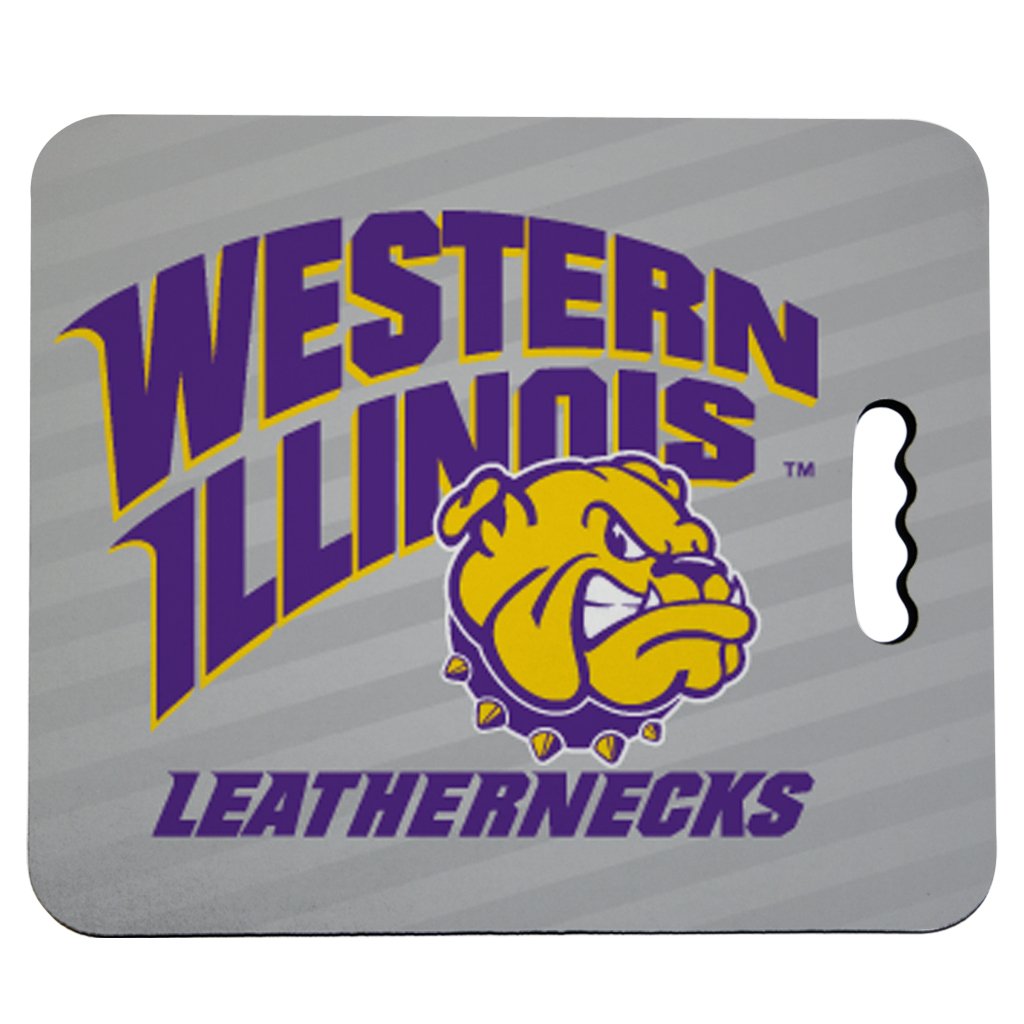 VictoryStore Outdoor Seat Cushions - Western Illinois University Stadium Seat Cushion - Leathernecks Design