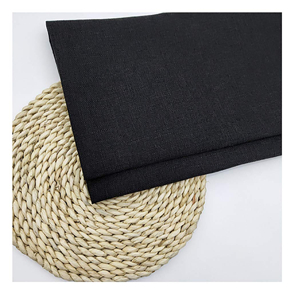 Tissu en lin naturel écologique 148 cm de largeur XCYYBB pour couture et nappe