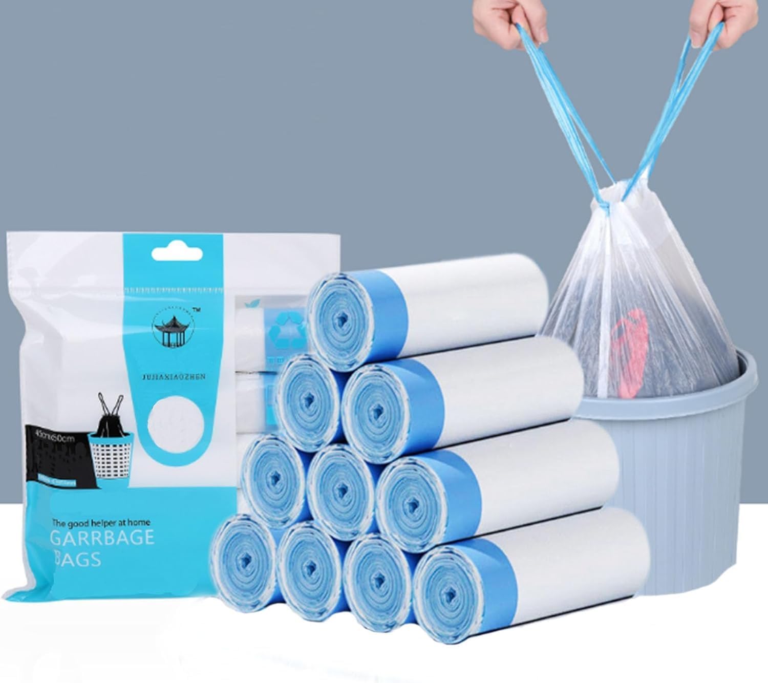 150 Pack Portable Travel Universal Potty Chair Liners with Drawstring For Toddler Potty Training Toilet Seat Disposable Cleaning Bag For Kids Toddler Adults Pet Outdoors(18 * 20 in)