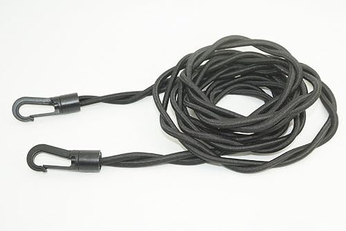 Miniatura 7 de Tendedero de viaje multifuncional, cuerda elástica compacta, cuerda elástica de viaje, kit de tendedero de ropa de viaje con dos lazos giratorios