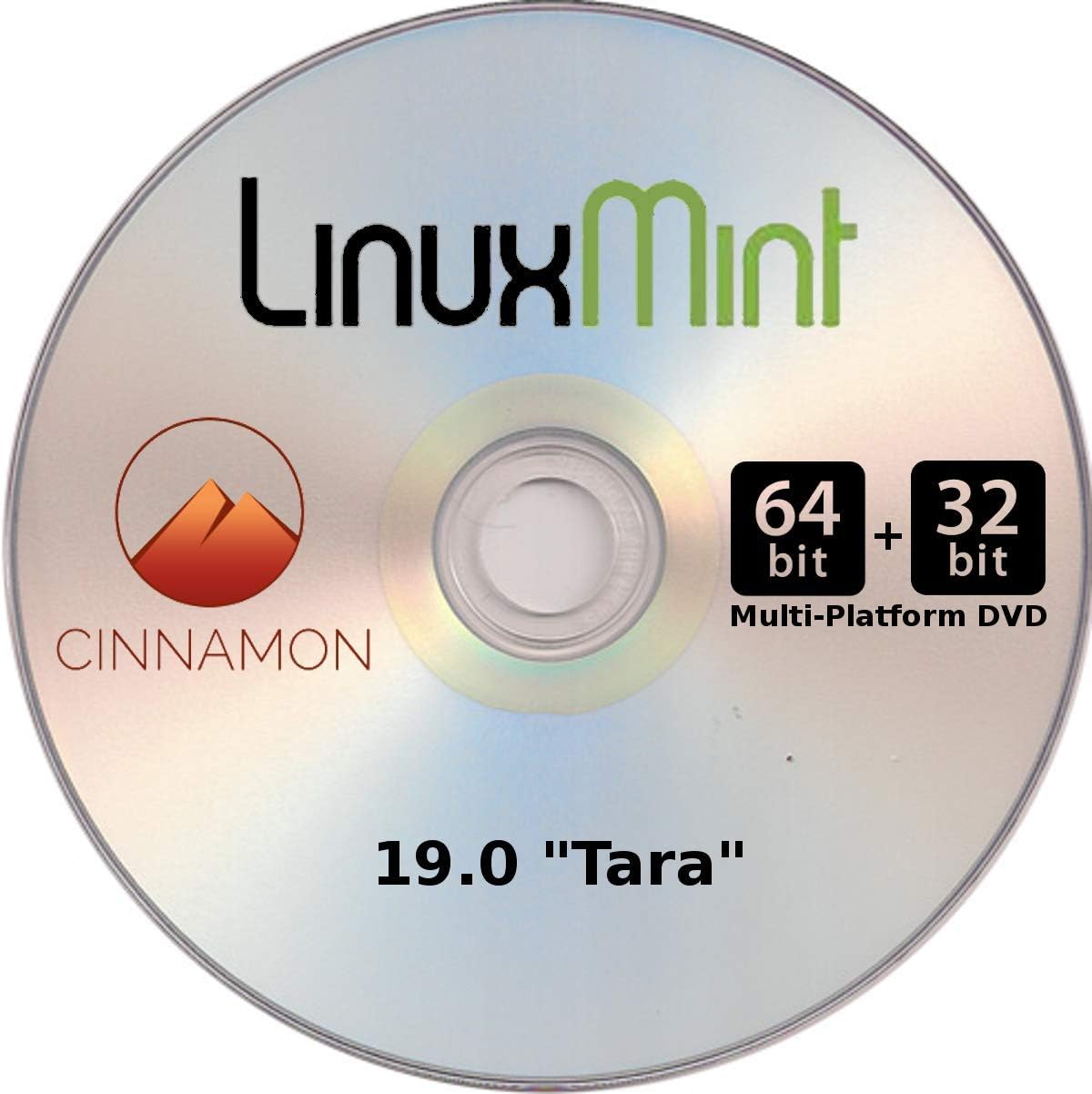 Linux Mint 19 LATEST RELEASE - Cinnamon - Install / Live OS ( 32/64 bit  combo DVD) : Amazon.co.uk: Software