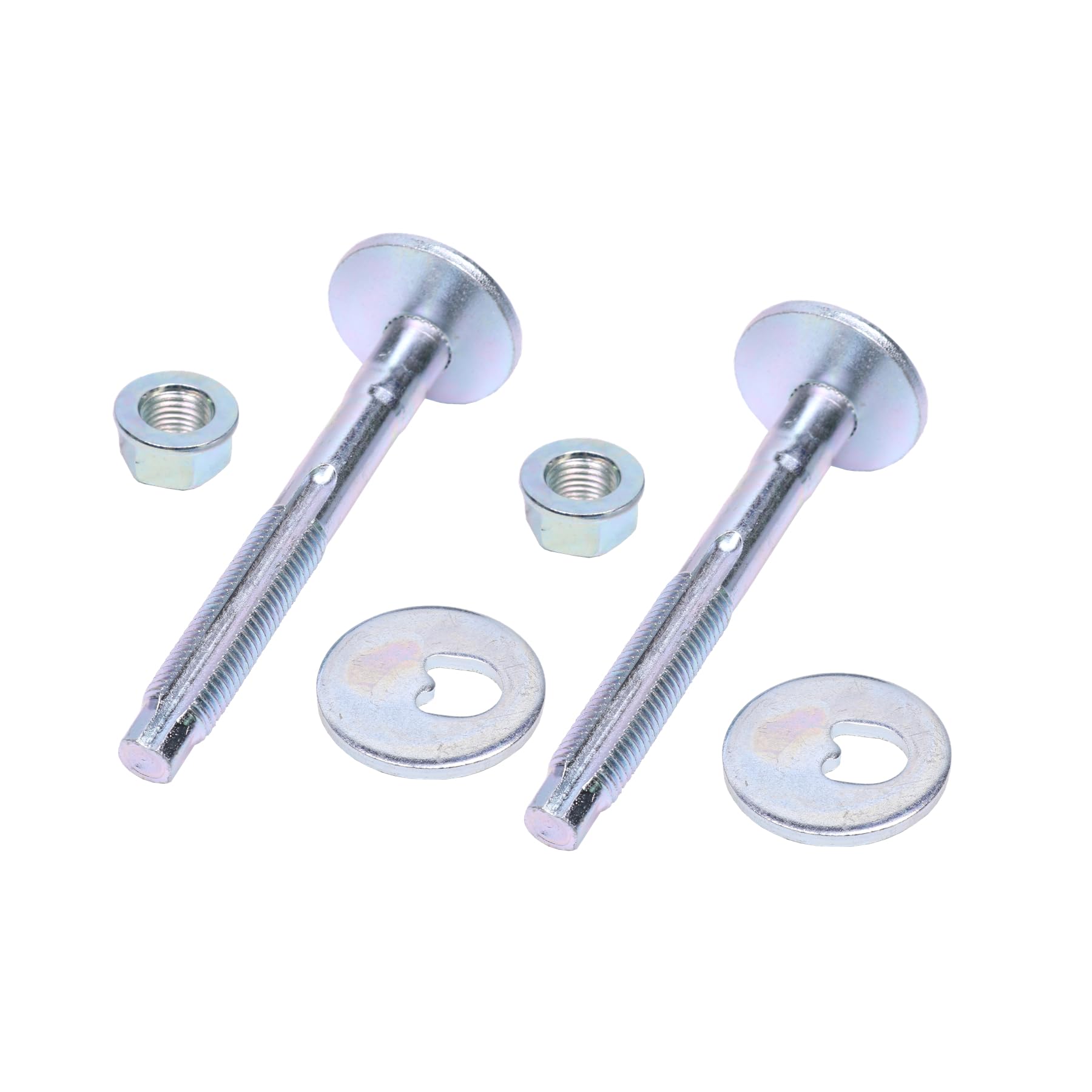 2x Rear Left and Right Lower Suspension Control Arm Adjuster Eccentric Bolt Nut Replacement For V-W Jetta Passat Golf Au-di A1 8X A3 8P 8V Q3 8U TT 8J Altea XL Leon