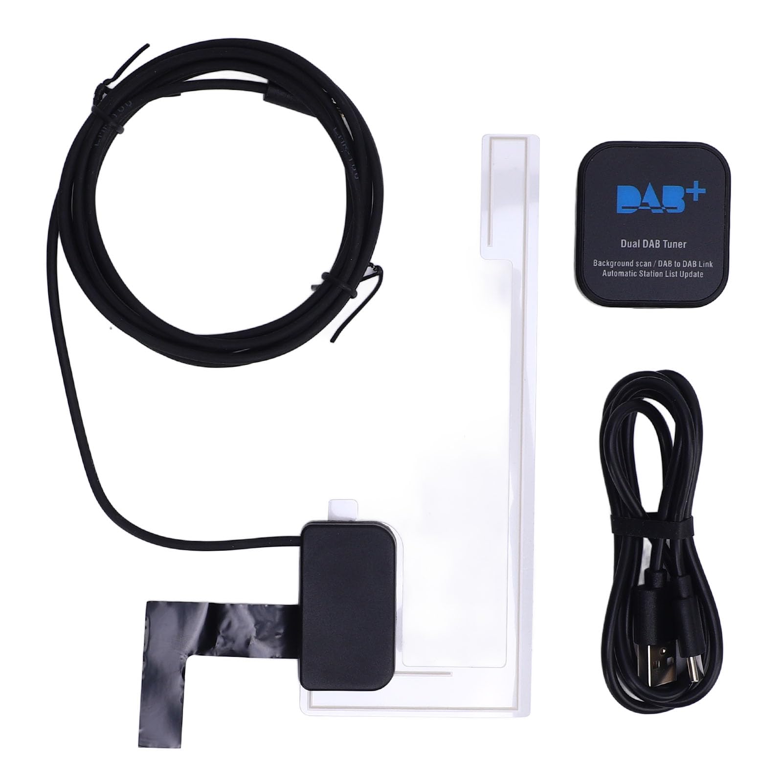 Ricevitore Radio DAB Alimentato Tramite USB, Adattatore Radio Digitale Plug and Play con Commutazione Automatica della Frequenza per Autoradio - Suono Cristallino, Stazione Automatico,