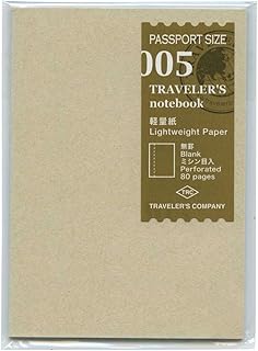 Traveler's notebook Passport size Refill lightweight paper [ 14371006 ]