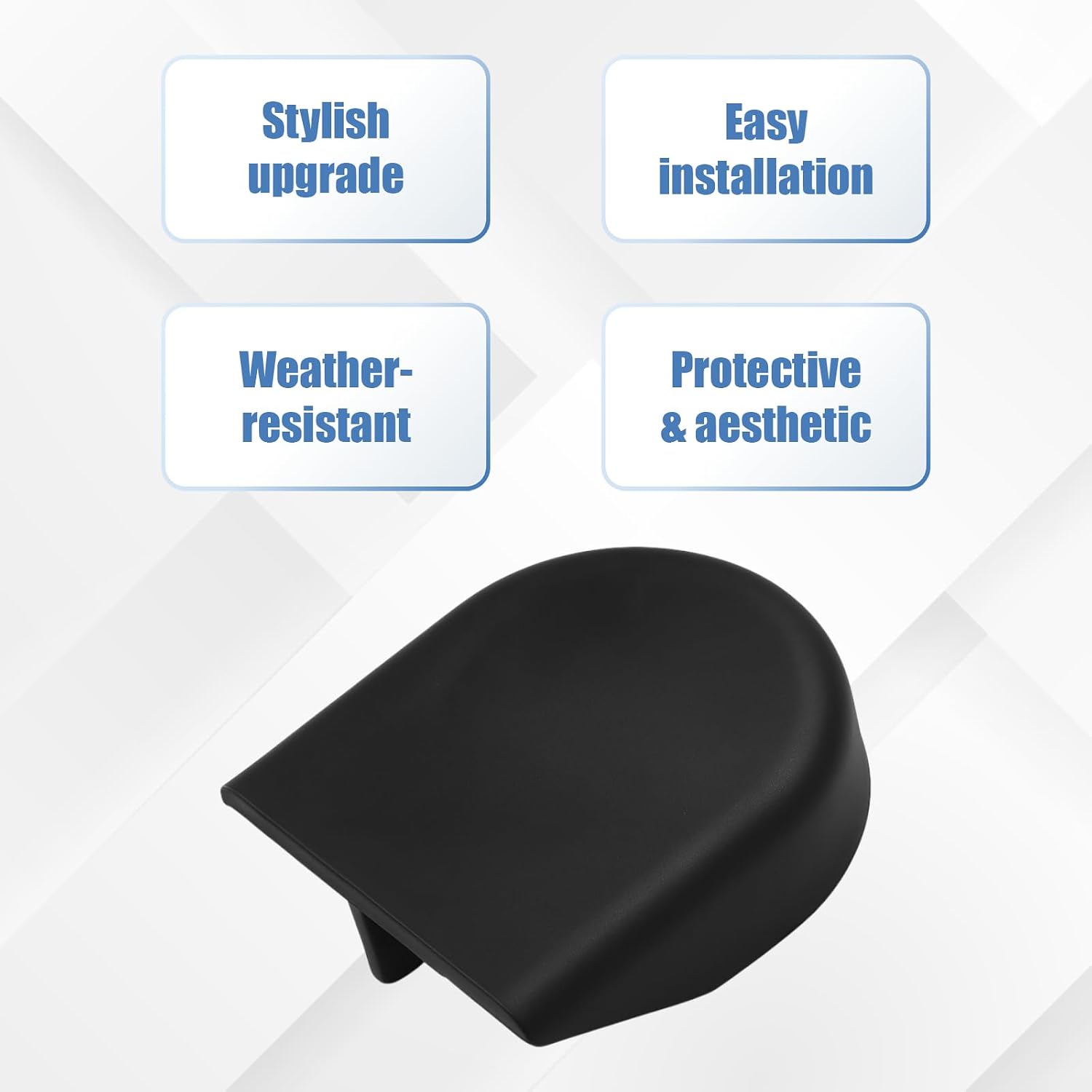 2Pcs Front Wiper Arm Cover Caps Compatible with Toyota FJ Cruiser, Prius, Rav4 – Windshield Nut Bolt Cap 85292-13010