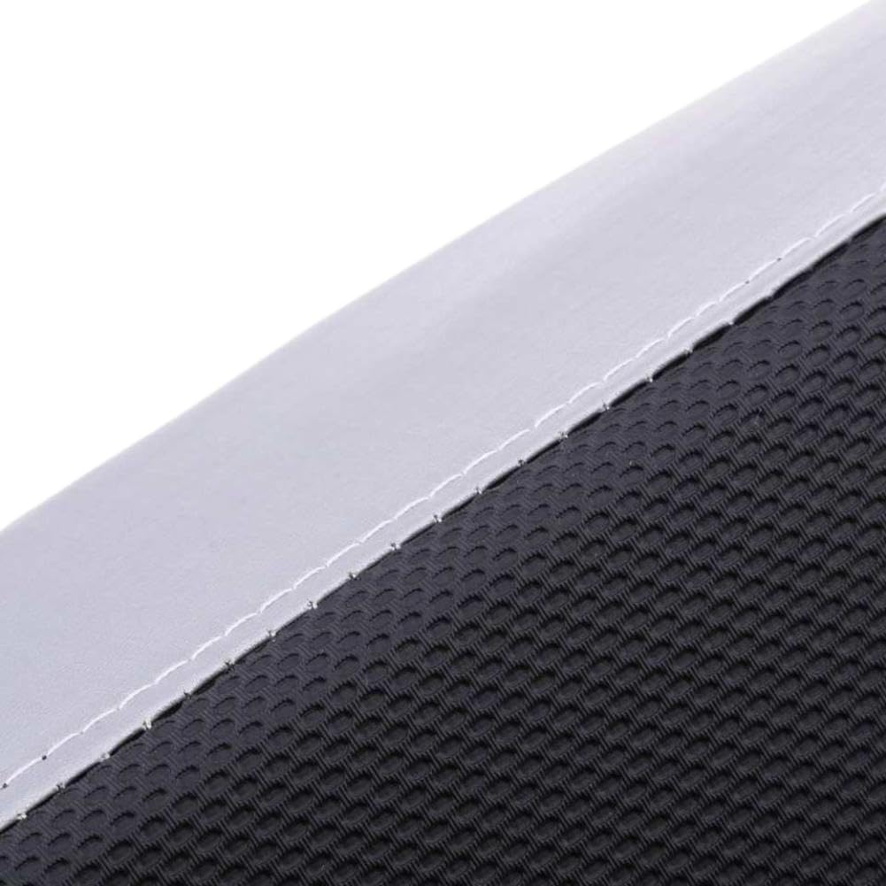 Universal Motorcycle Soft Seat Cover Black Blue PU Sponge Compatible with Pit Bike 110cc 125cc 140cc Trail Riding