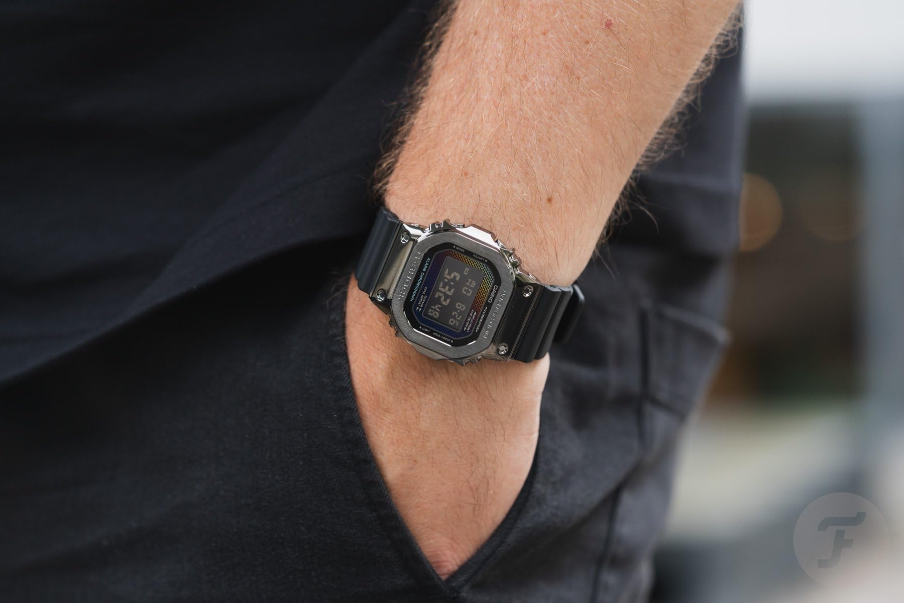 Casio Reloj GM-5600BRW-1ER, Negro, Pulsera