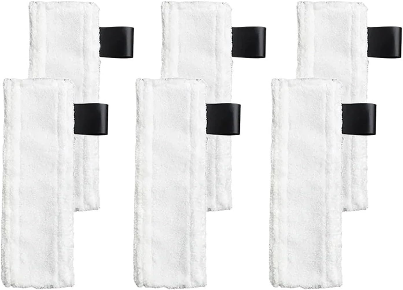 Compatible with Karcher Easyfix SC1 SC2 SC3 SC4 SC5 Steam Cleaner Replacement Cloth Rags Pads Floor Mop Vacuum Cleaner Spare Parts New(6pcs)