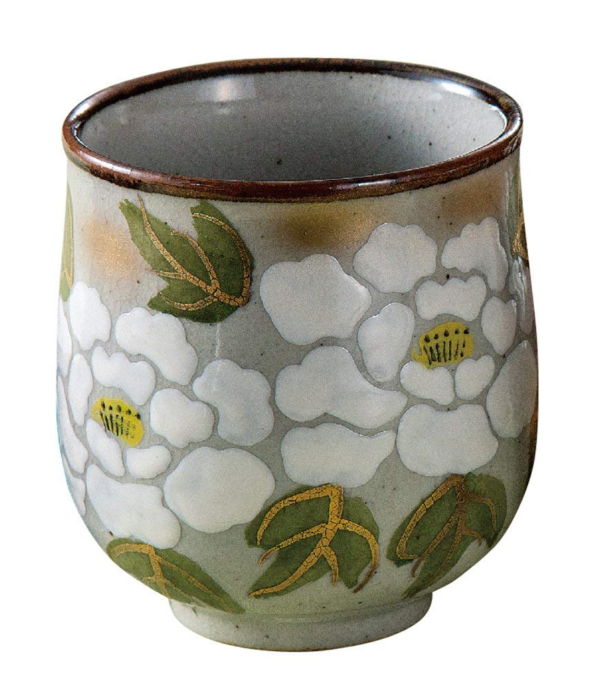 Amazon | 九谷焼 組湯呑 白牡丹 | 九谷焼 | 湯呑み