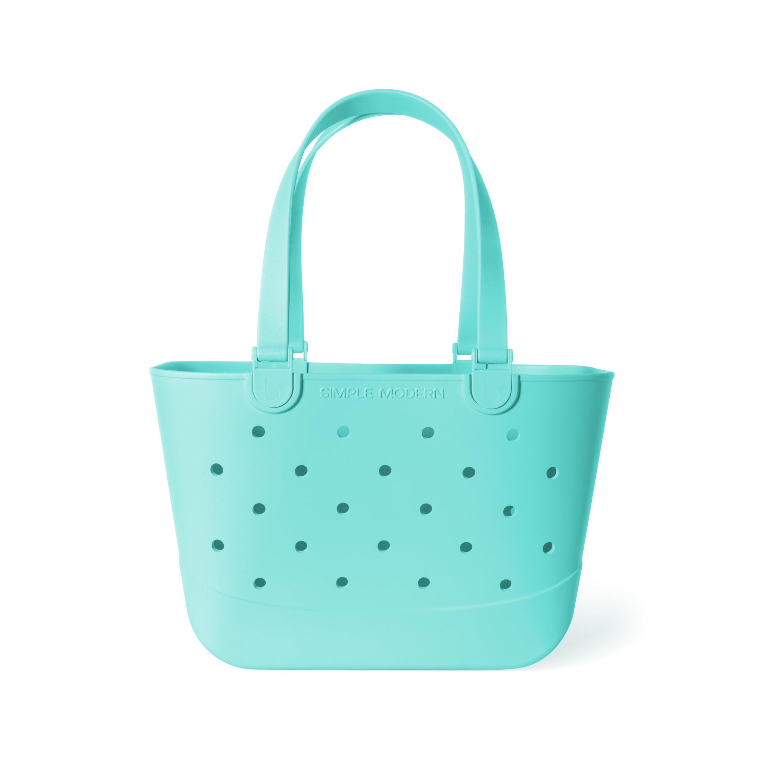 Simple Modern Waterproof Rubber Beach Bag | Large | Blue