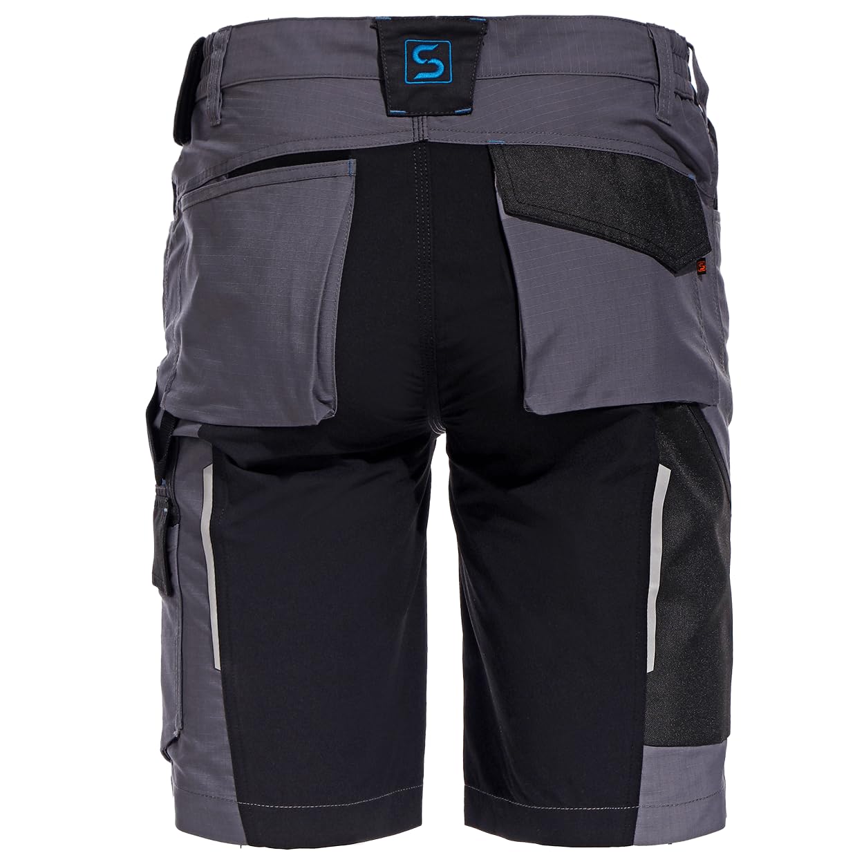 Revolt Ripstop Pantalones Cortos Trabajo Hombre Elasticos - Bermudas Trabajo Hombre Stretch
