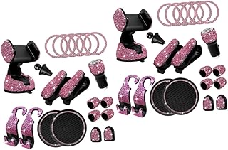 ERINGOGO 2 Conjuntos De Acessórios De Peças Automotivas Para Automóveis Decorações De Gancho De Carro Para Joias De Carro Acessórios De Carro Acessórios De Carro Coisas Para Carro