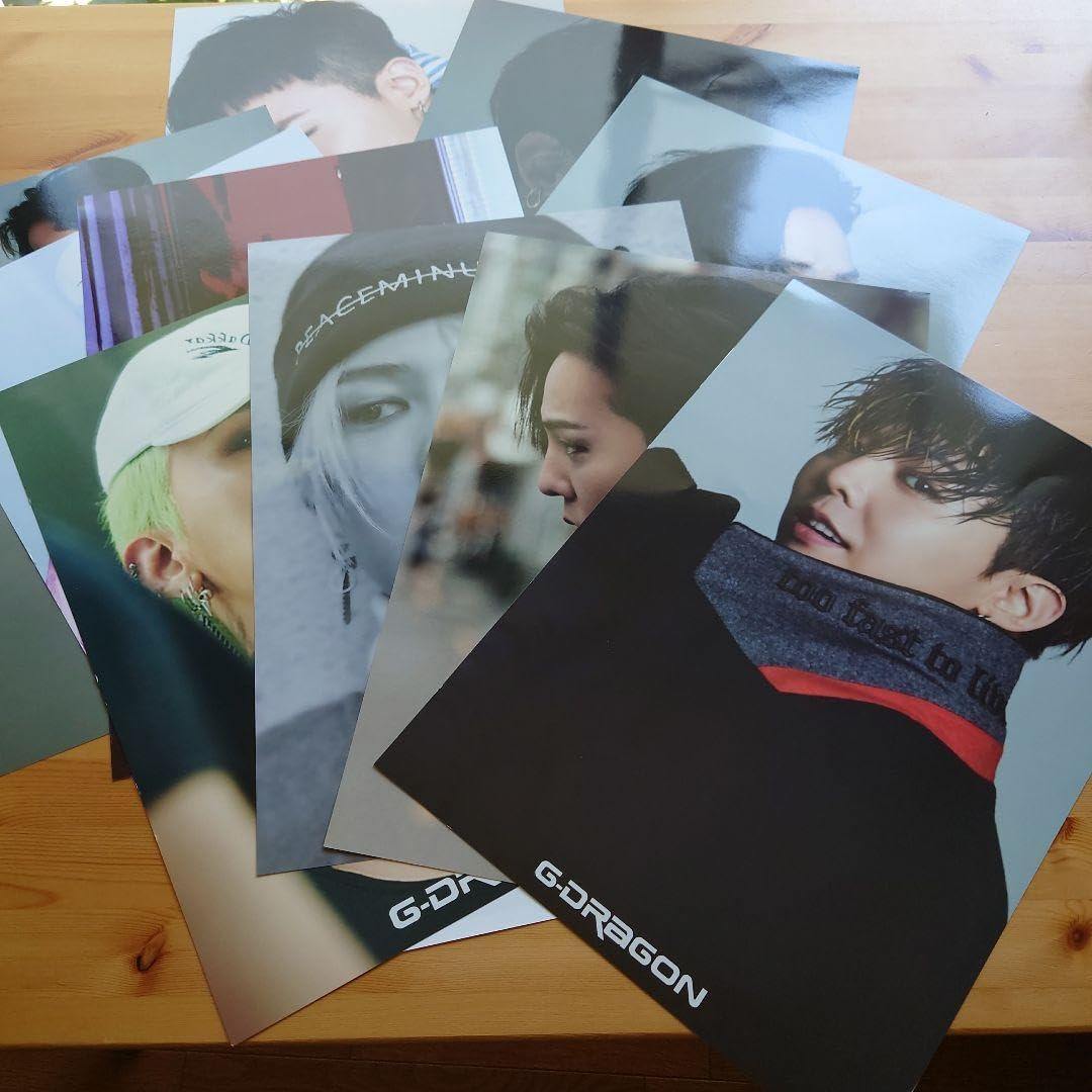 Amazon.co.jp: G-DRAGON PHOTO POSTER ステッカーセット K-POP : おもちゃ