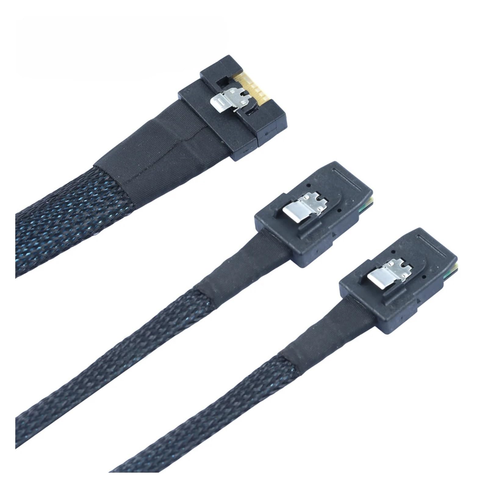 PCI-E Ultraport Slimline S*A*S 4.0 LP Low Profile SFF-8654 8i 74pin a 2X MI NI S*A*S SFF-8087 36Pin Server Connessione interna (0,5 m)