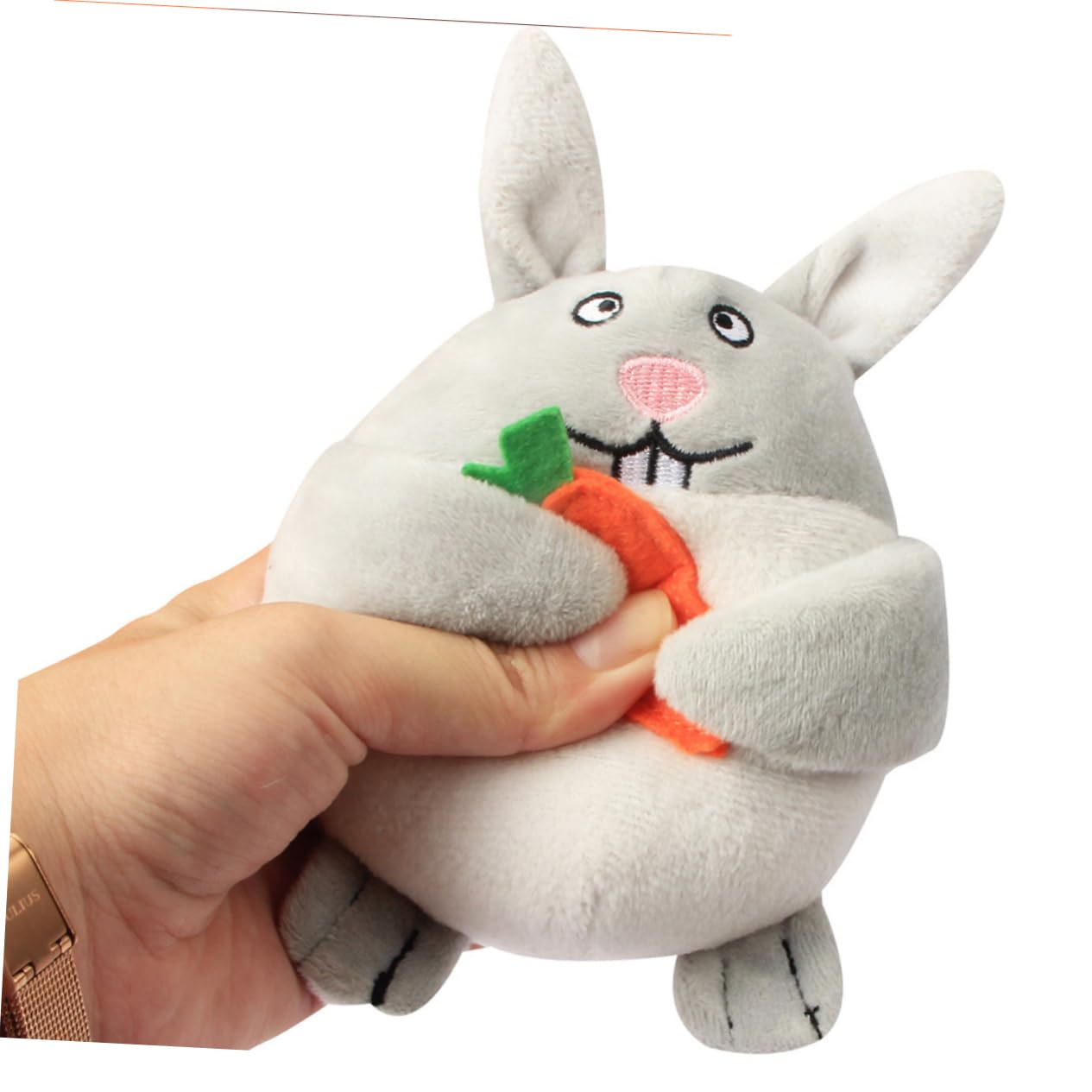 YARNOW 2pièces Jouet Peluche pour Animaux De Compagnie avec Couineur Jouet à Mâcher pour Chiens De Moyenne à Et Lavable Parfait pour Intérieur Et Entraînement