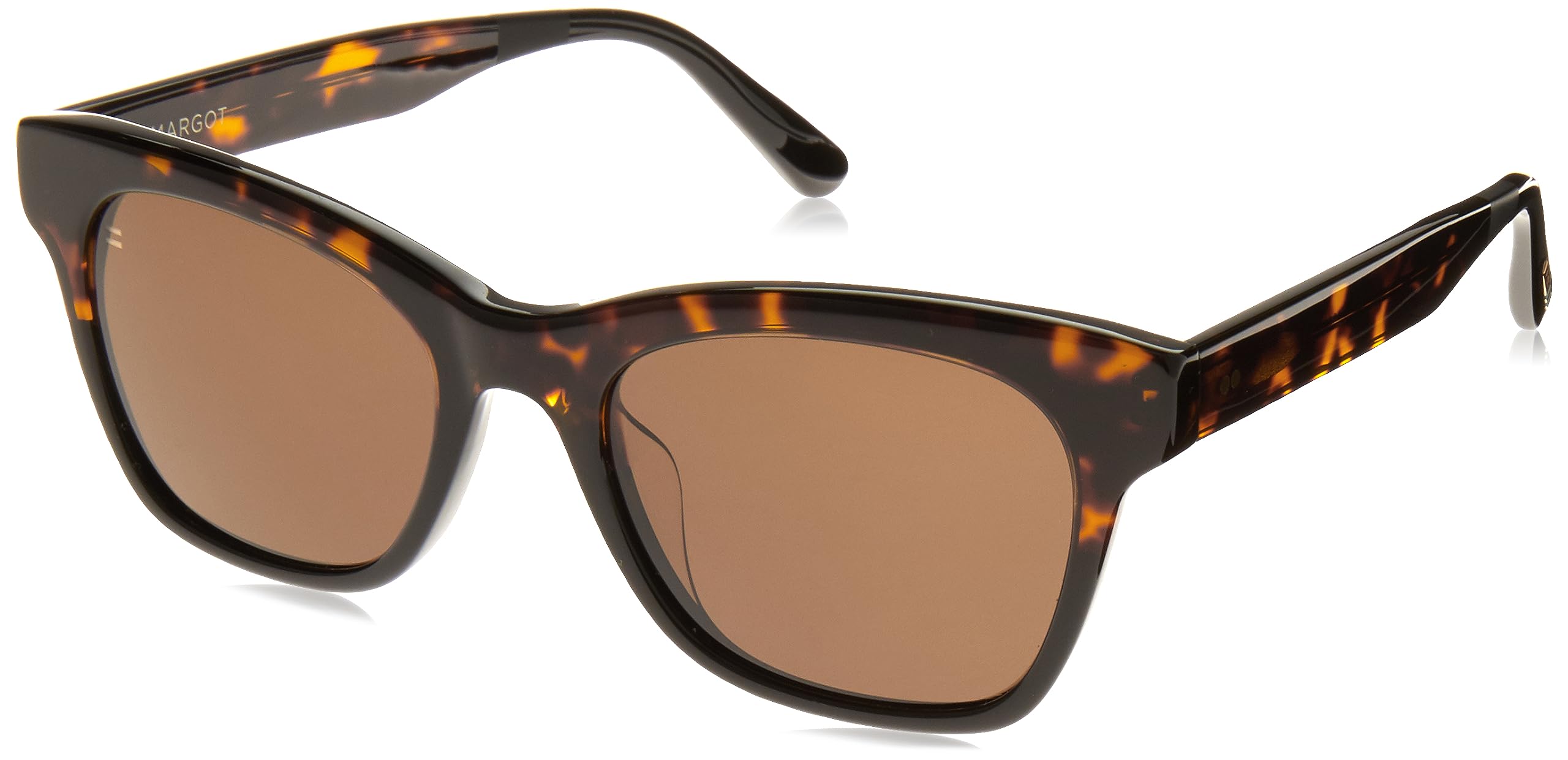 TOMS Women's Cat Eye Sunglasses, Dark Tortoise Fade, 52-20-147