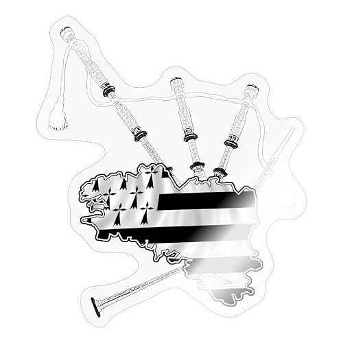 Spreadshirt Cornemuse Bretonne Bretagne Breizh Musique Celtique Cadeau Breton Autocollant
