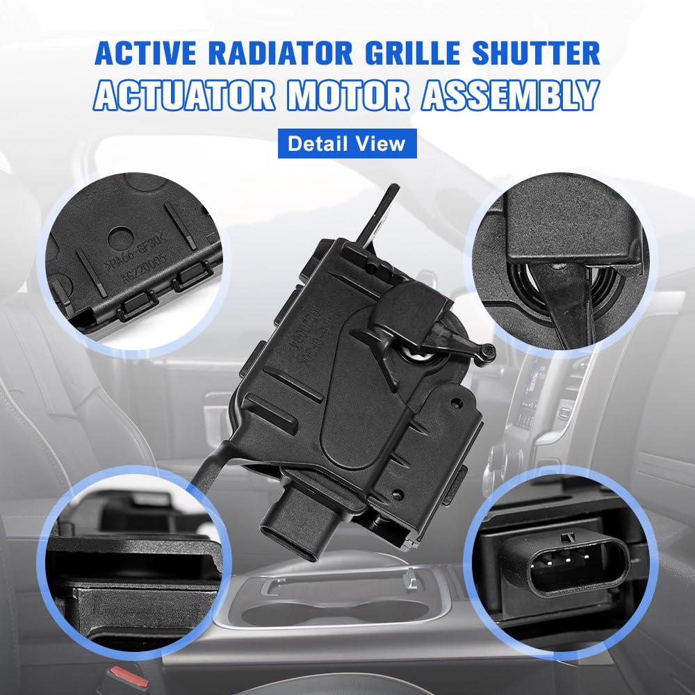 Boady Radiator Shutter Snapklik.com : Aumtoni Active Radiator Grille Shutter Actuator Motor ...