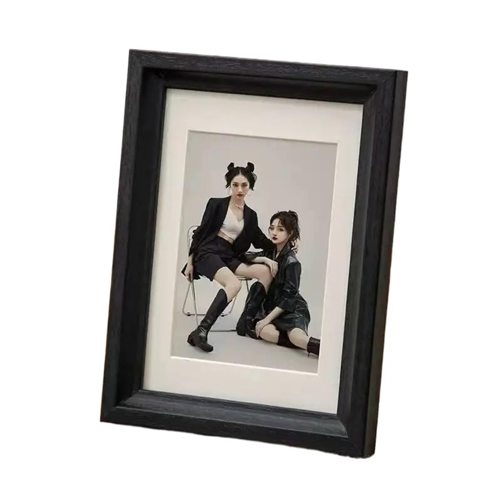 Cadre photo en bois pour protéger et exposer vos photos sur un bureau sans fixation
