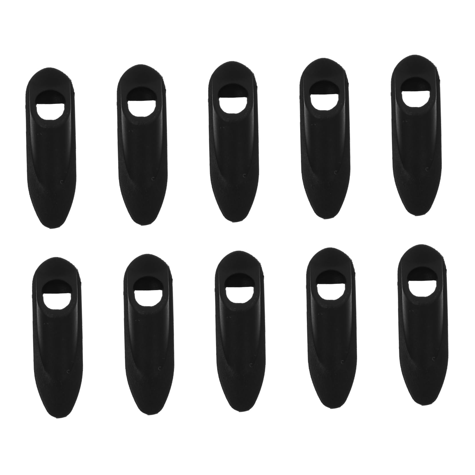 KOMBIUDA 10 Pcs Bike Line Clamp Housing Fixed Device Lightweight Cable Tube Clamp for Bicycle Frame Durable Brake Line Holder for Road and Mountain Bikes Easy to Install and Portable