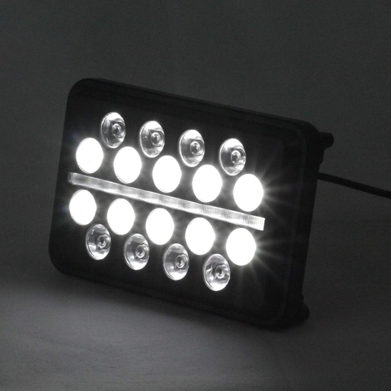 Eagle Lights SL4627B 4 x 6 Slim Line LED Headlight (2 Pack (1A1 High Beam))