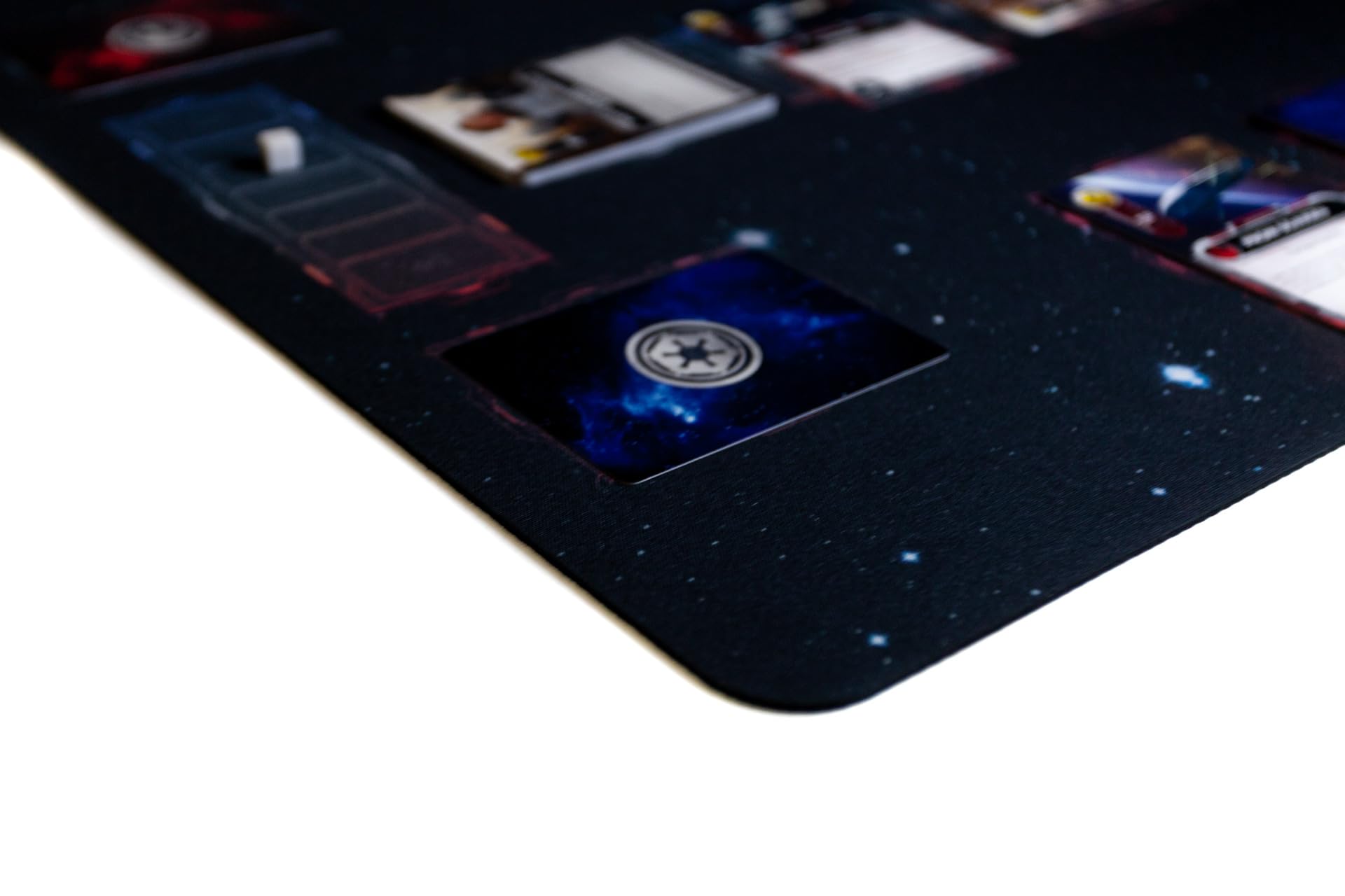 Tapis en Caoutchouc Compatible avec Star Wars : The Deckbuilding Game 37,5" x 17" / 95 cm x 44 cm