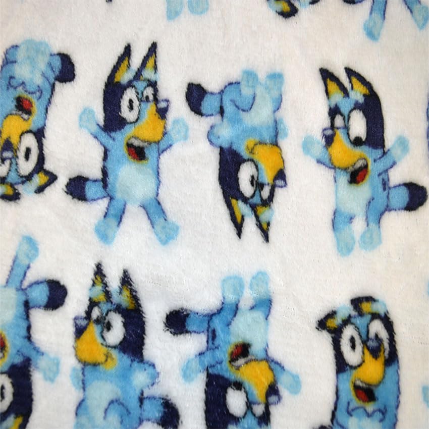 Boys Bluey Super Soft Plush Toddler Robe (3T)3