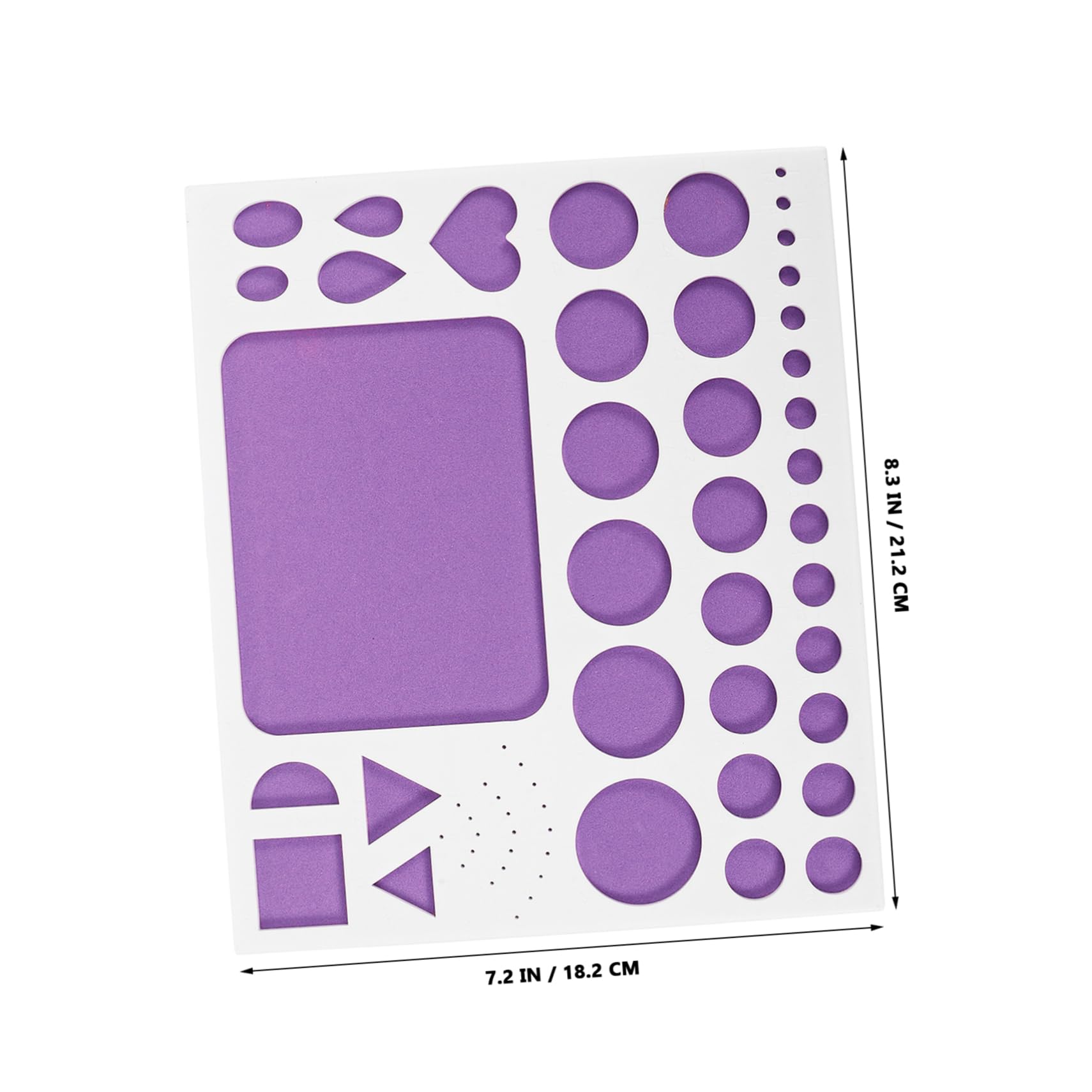 AUTSUPPL Eva Baseboard Paper Quilling Template Cork Backed Quilling Board DIY Craft