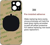 Vista 4 de Reemplazo de cristal trasero OEM para iPhone 13 mini 5.4 pulgadas (verde) con kit de herramientas de reparación