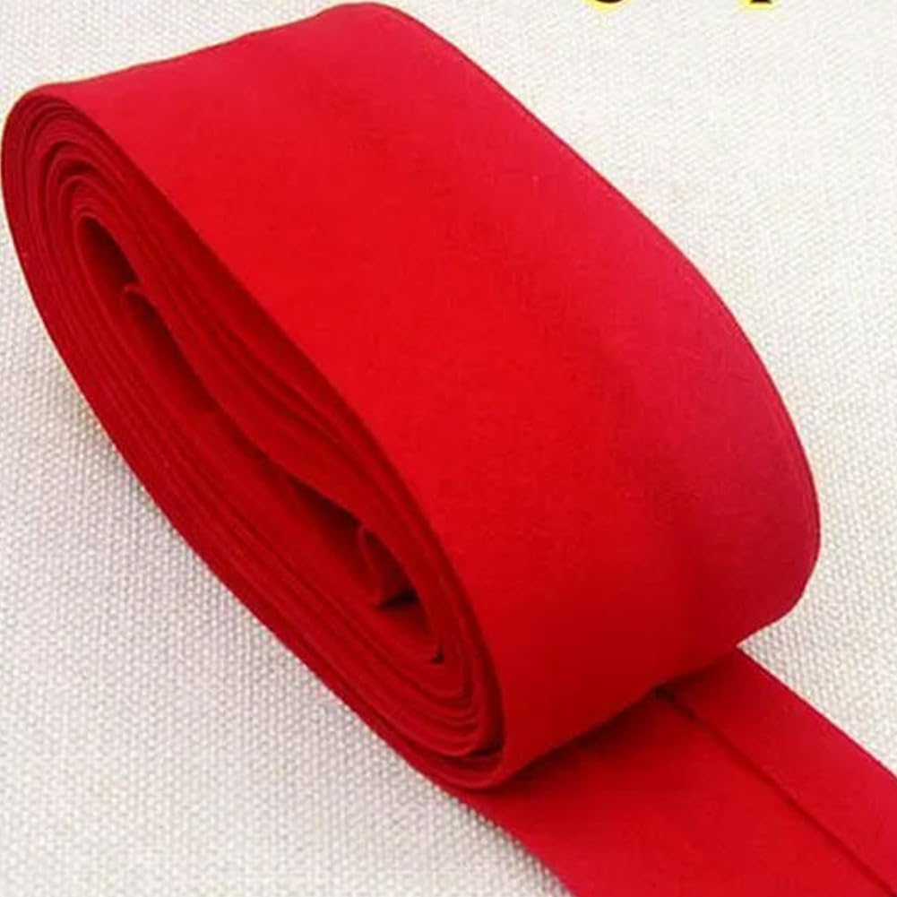 VICIYOO Cotton Bias Binding Tape Size 4cm 40mm 5 Meters Super Wide Fold Tape Diy Handmade Sewing Material Cloth Tape Ribbon