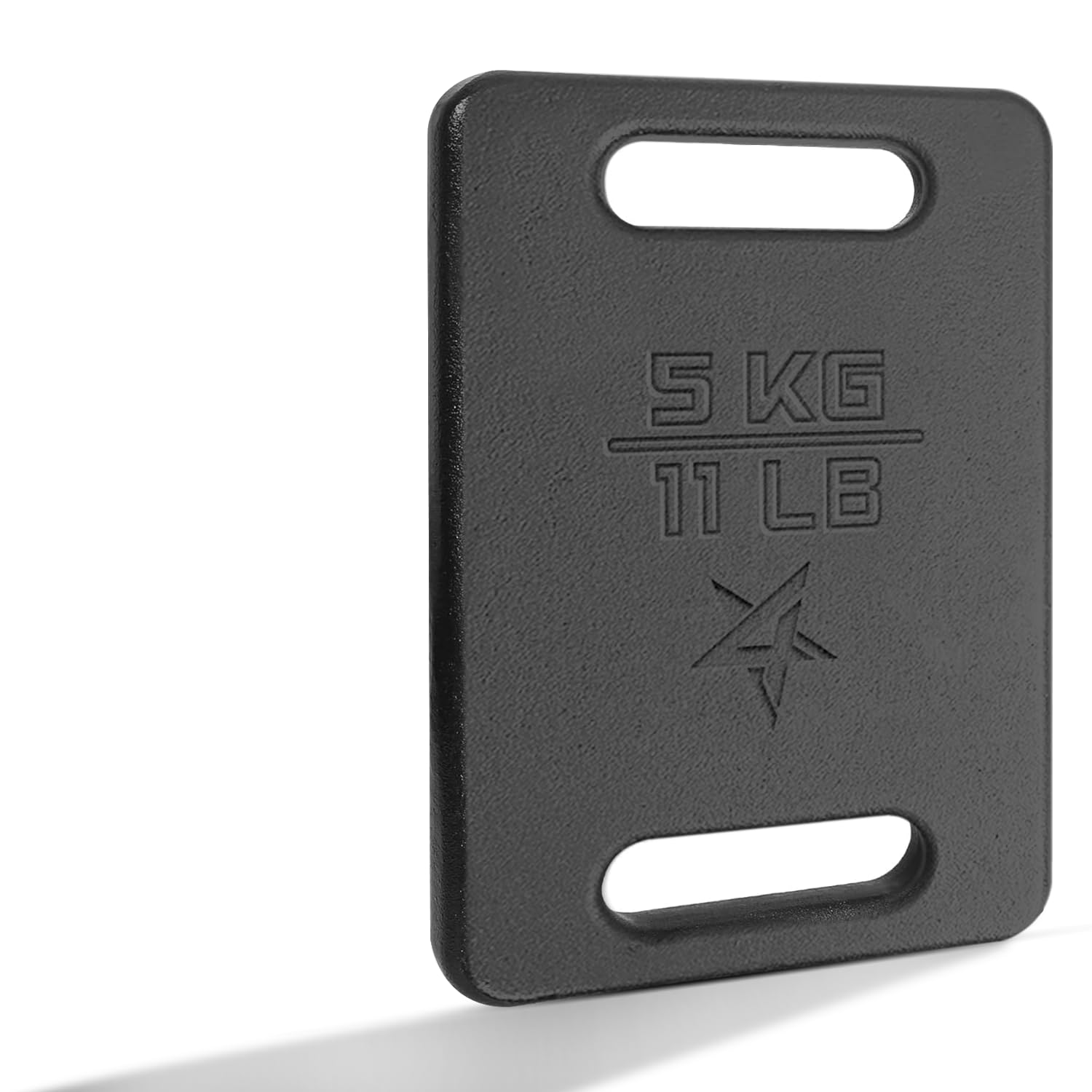 Yes4All Cast Iron Ruck Weight for Backpacks – Multiple Sizes Gym Equipment for Rucking, Swings, Squats, Strength Training, and Home Exercises, Black