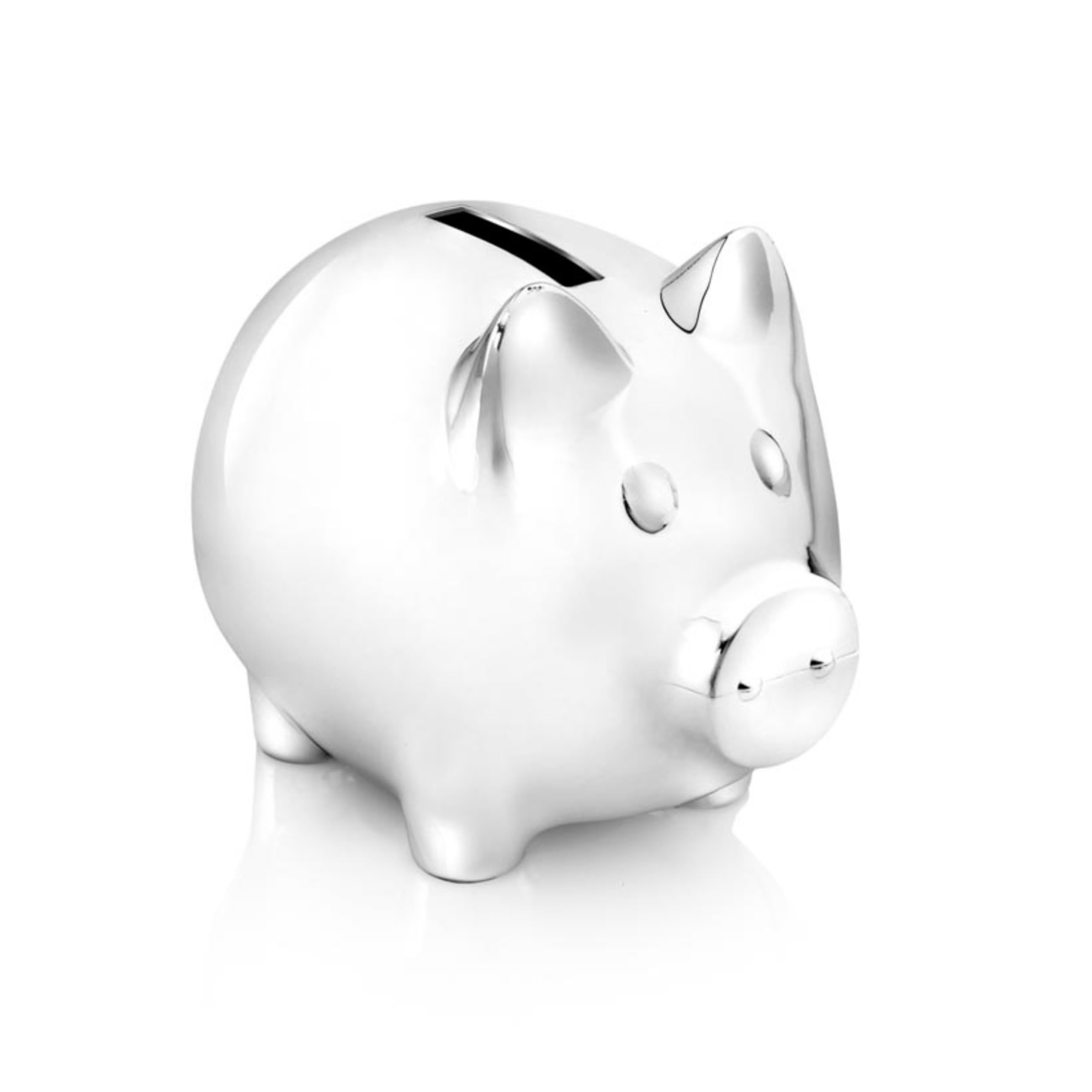 Zilverstad - Moneybox Pig Silver Color