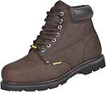 Bottes de sécurité de travail en acier pour les hommes en cuir durable antidérapant résistant à l'huile léger résistant à de l'eau construction de semelle en caoutchouc industriel électricien travail de randonnée