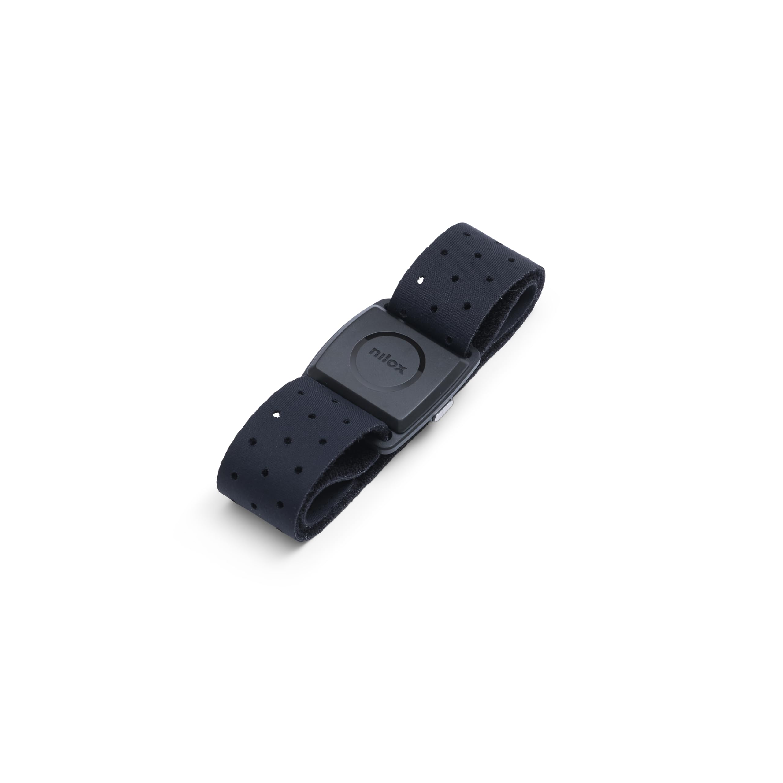 Nilox HRM Smart Armband, Fitness Tracker per Monitoraggio Allenamento e Frequenza Cardiaca, Sensore Ottico a 4 Canali e Indicatori LED Intelligenti, Resistente all'Acqua, Compatibile con App Sportive