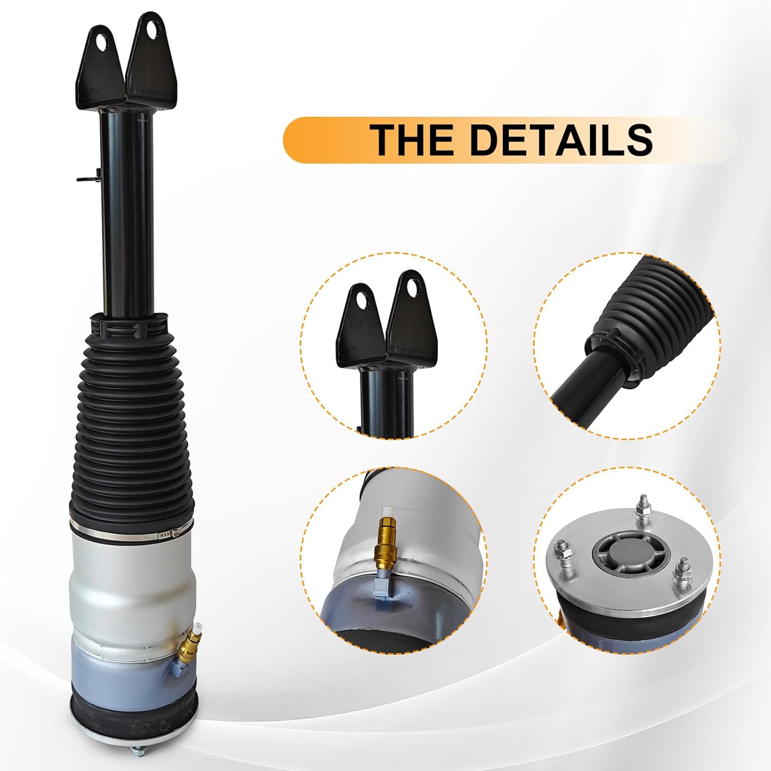 MILLISEC Front Shock Strut Assembly Compatible with 2011-2015 Tesla Model S OEM Replaces# 600635100D, 6006351-00-C,600635104A