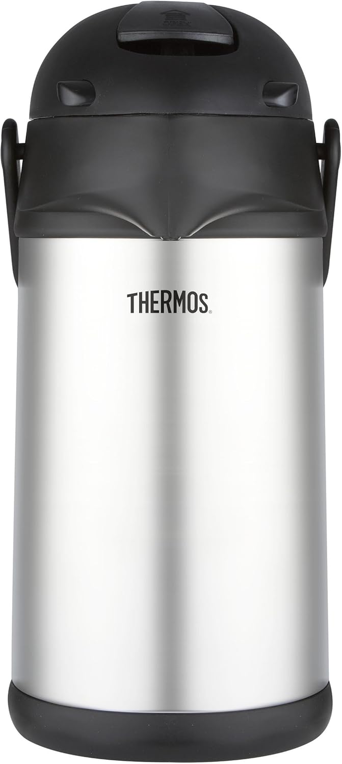 THERMOcafe by Thermos Stainless Steel Vacuum Insulated Pump Pot, 2.5L