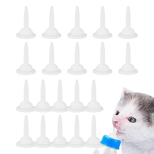 Odavom Biberones para Gatitos - alimentación pezones Repuesto para Mascotas