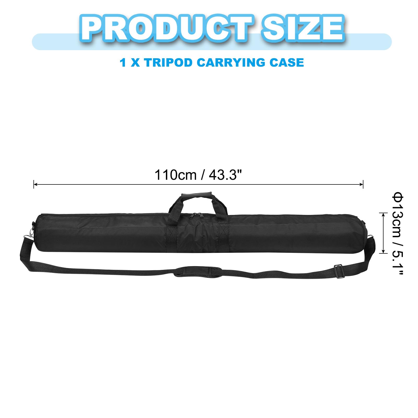 PATIKIL Tripod Carrying Case, 43.3