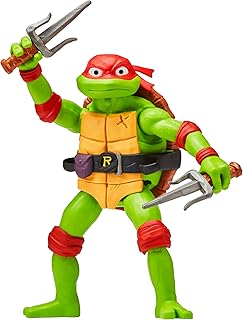 Teenage Mutant Ninja Turtles 83404CO Mutant Mayhem Giant Raphael 12-Inch Action Figure. Ideal Present for Boys 4 to 7 Years and TMNT Fans, Multi-Colored