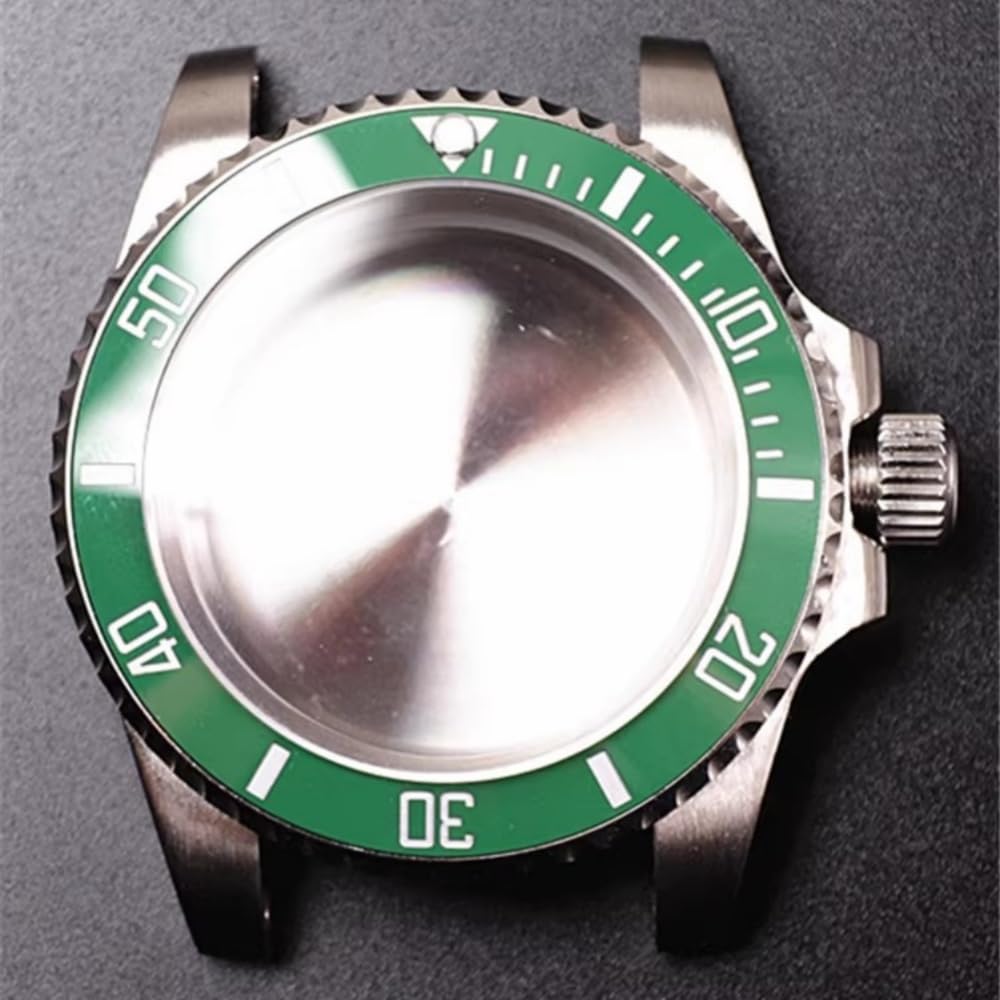 40mm Vintage Nurkowa Koperta Zegarka Zestaw, dla Mechanizm 4R35 4R36 NH35, Stal Nierdzewna Pełny Dekiel Koperta Zegarka dla Rolex Submariner 16610