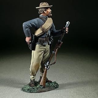 W. Britain American Civil War 31358 Confederate Infantry Ramming Cartridge 1:30 Scale Metal