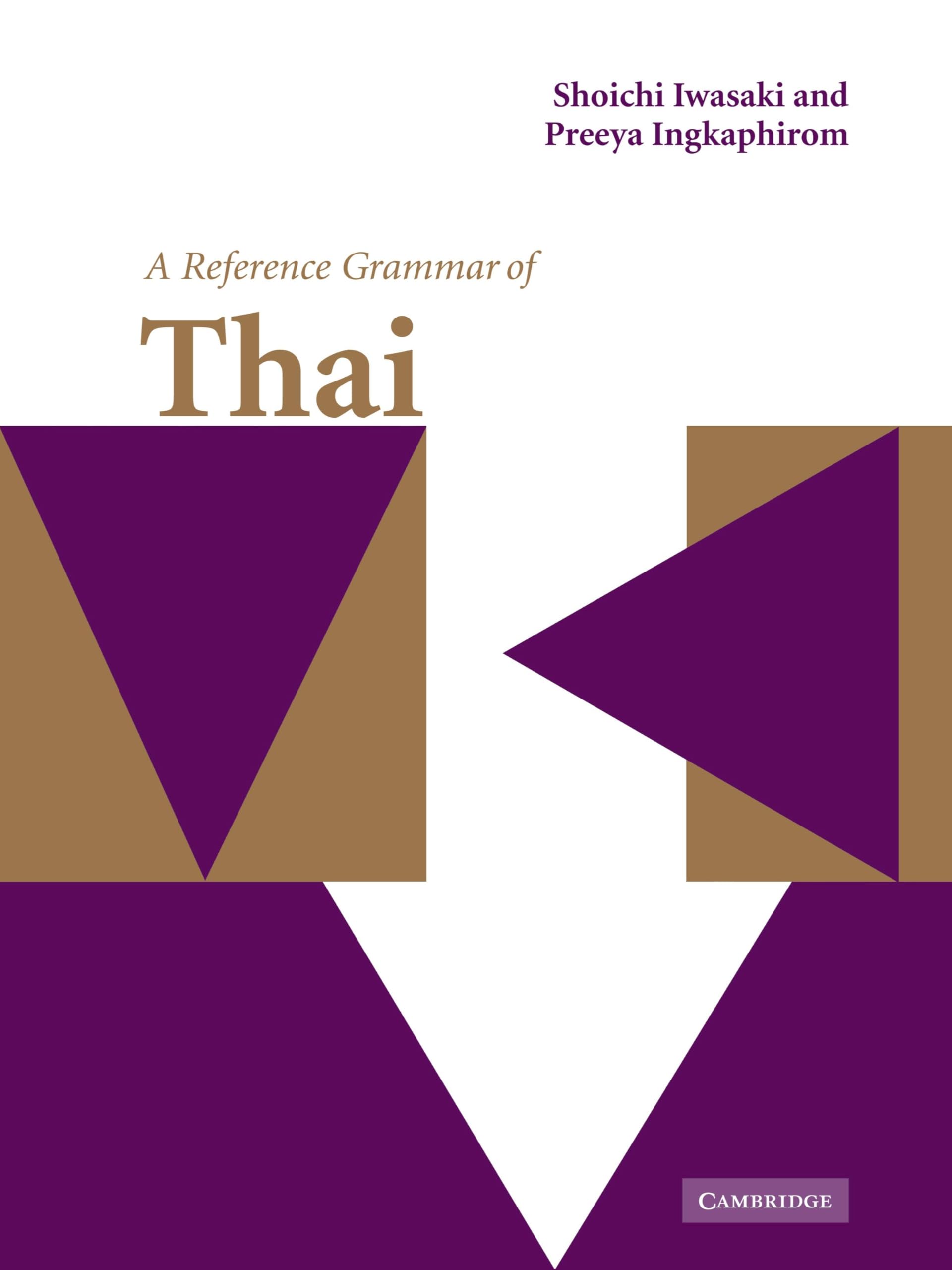 A Reference Grammar of Thai (Reference Grammars)