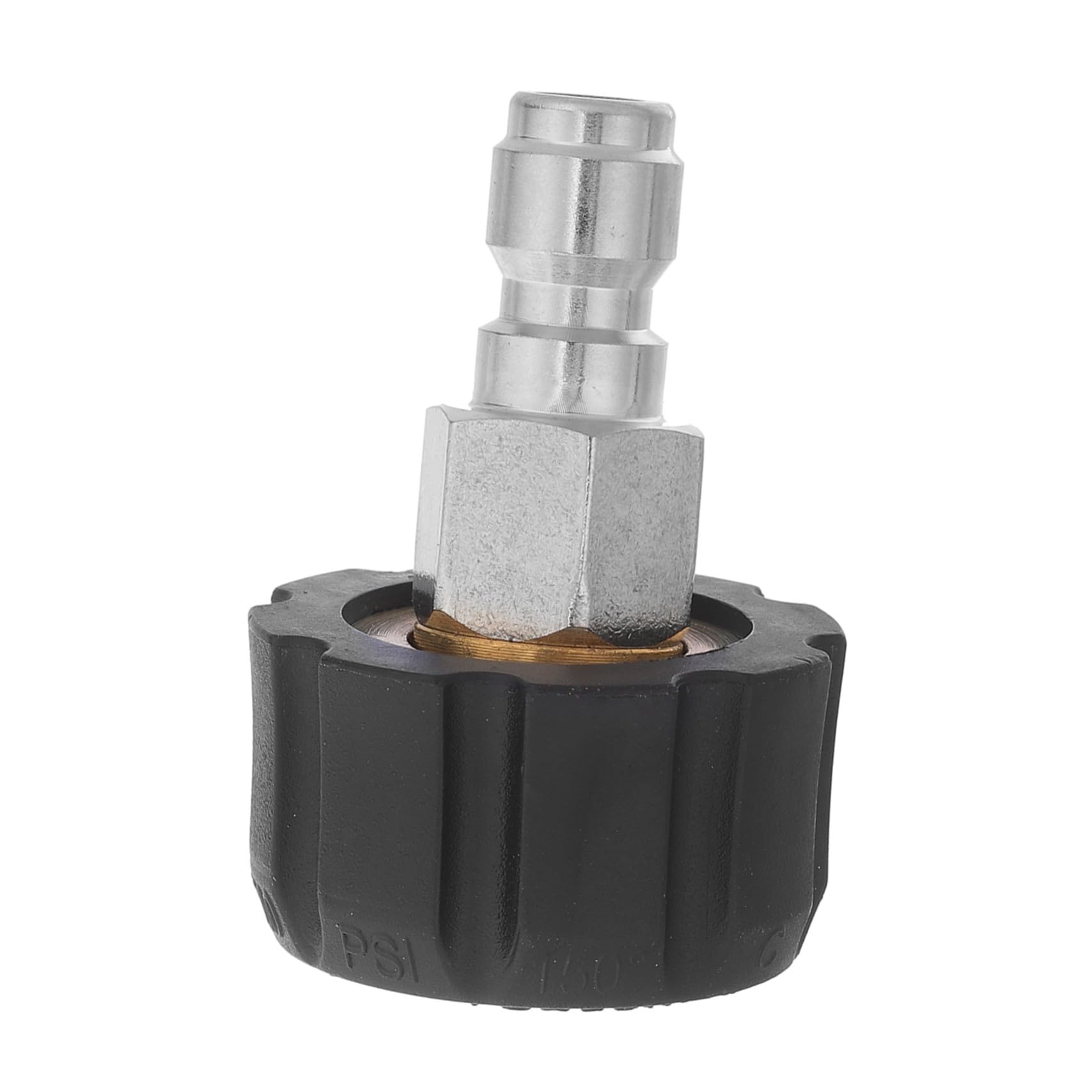 Adaptador Hidrolavadora 1/4 Conector Rápido M22 Sistema Antifugas