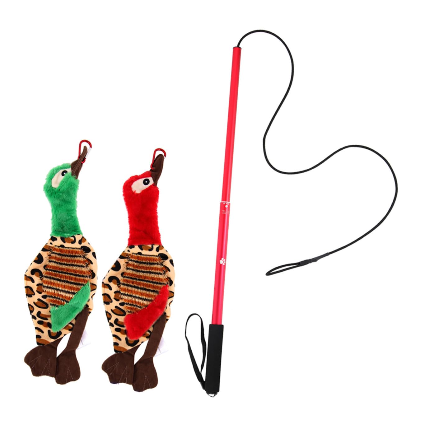 1set Stick Teaser Per Cani e Gatti Gioco Interattivo Per Addestramento Domestico Stimola La Curiosità e Gioco Per Famiglie Con Animali Domestici