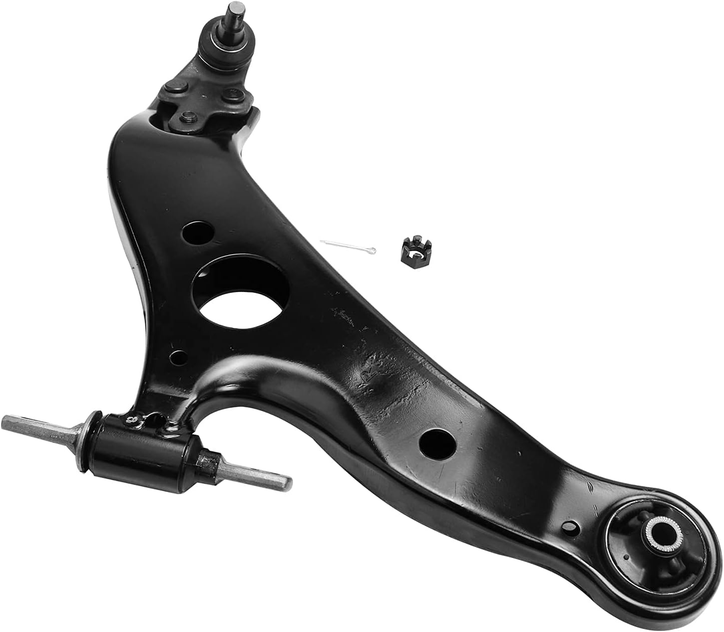 Detroit Axle - 2 Front Lower Control Arms for 2004-2010 Toyota Sienna 2004 2005 2006 2007 2008 2009 2010 Lower Control Arms with Ball Joints Assembly Set Replacement