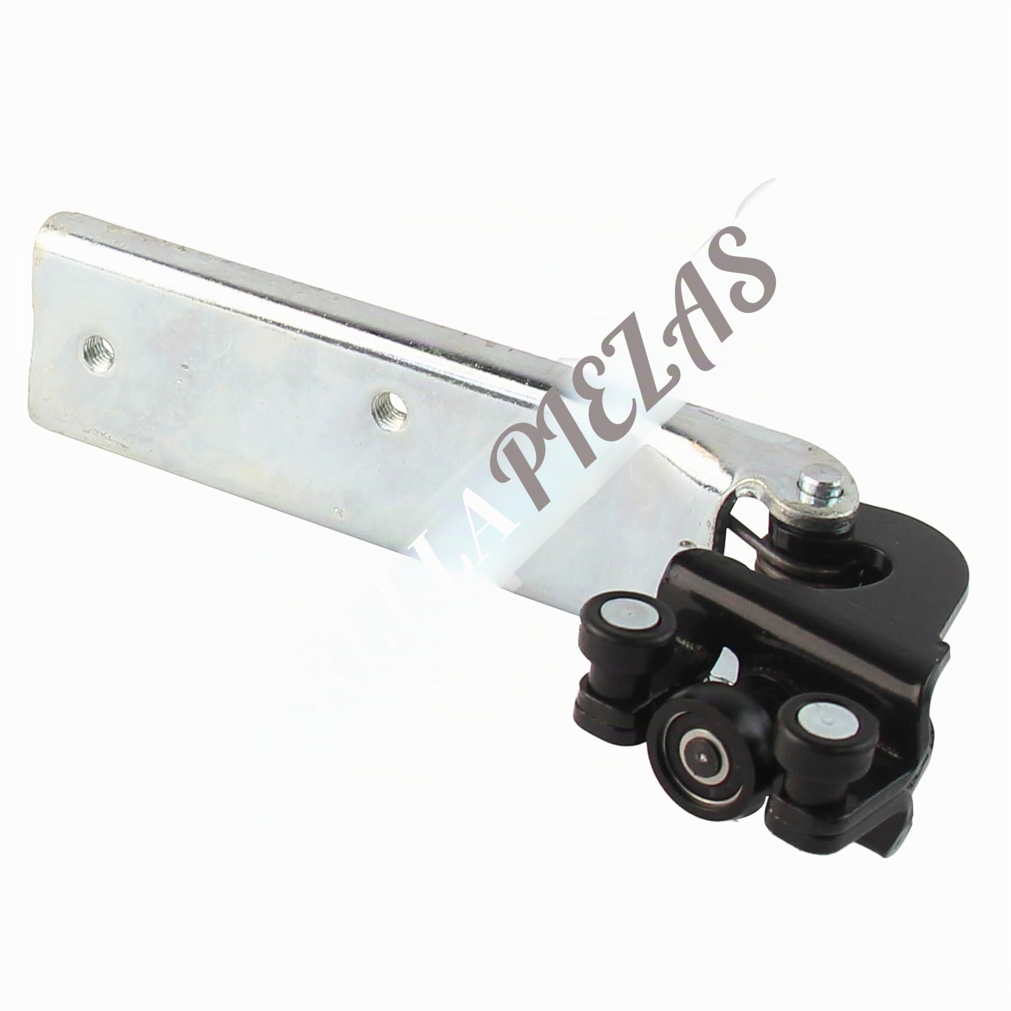 3 rodillos puerta corredera + RIEL DE PUERTA compatibles para Master 2, Movano A, Interstar (1997-2010) guía rodillos puerta lateral + riel | Guía SUPERIOR - CENTRAL - INFERIOR